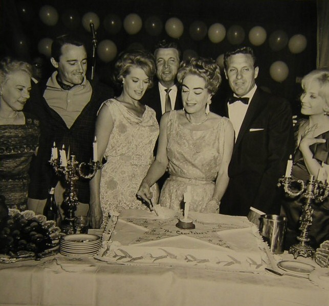 November 1962. At the wrap party for 'The Caretakers.'