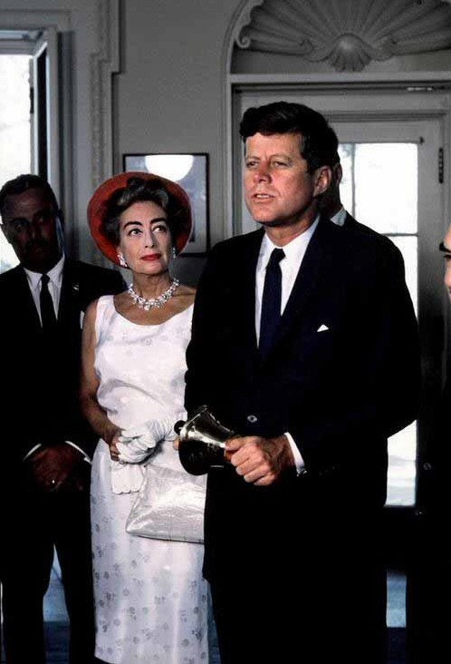 May 3, 1963, with President Kennedy. (Thanks to Bryan Johnson.)