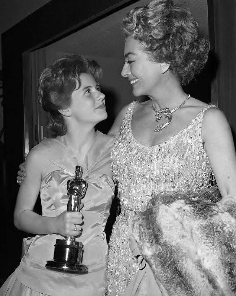 4/8/63. At the Oscars with Patty Duke.