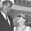 April 1964, with handsome Pan Am pilot. (Thanks to Bryan Johnson.)