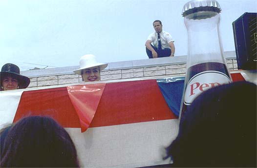 May 6, 1967. A Pepsi plant opening in unknown town.