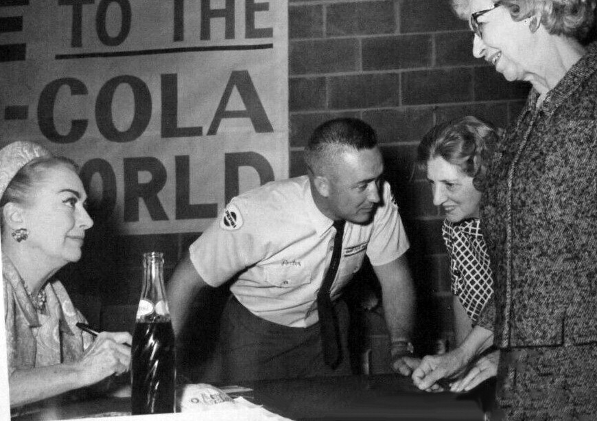 September 1968. At a Pepsi bottling plant in Marion, Virginia.