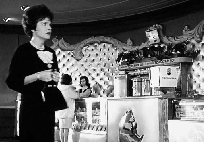 1963. Pepsi Product Placement from 'The Caretakers,' with Polly Bergen.