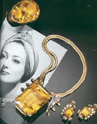 A citrine collection.