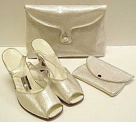 Leach Kale shoes and handbag set.