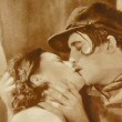 A steamy photo from 'Paris' that appeared in the Oct. '26 issue of 'Dawn' magazine. (Thanks to Shane and his graphic artist BF for cleaning up the marks on it!)