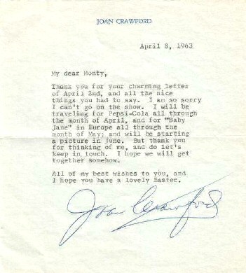 April 8, 1963, to producer Monty Morgan.