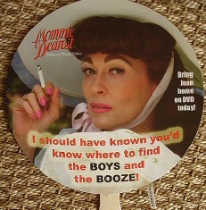 2006 promo fan for re-release of 'Mommie Dearest.'