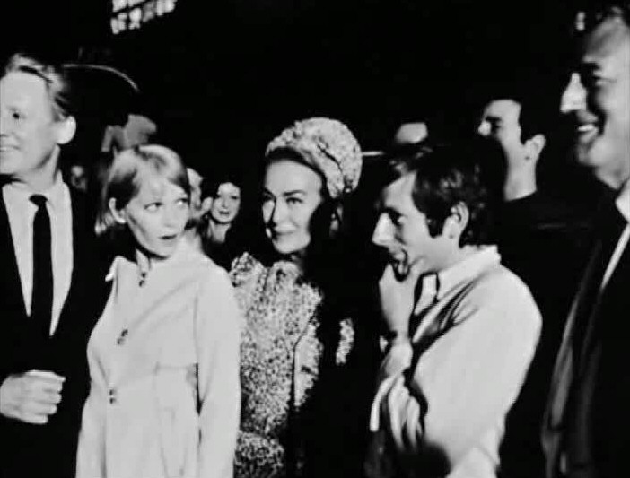 1968. On the set of 'Rosemary's Baby.' (Thanks to Susanne.)