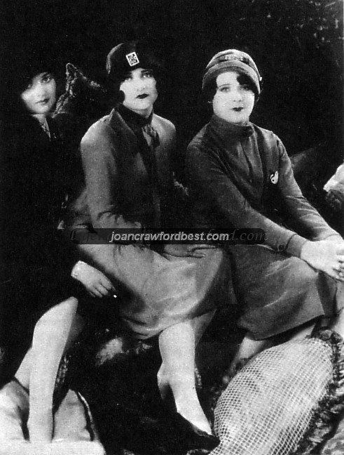 With Constance Bennett, left, and Sally O'Neil.