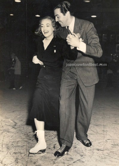 October 1938, with Cesar Romero.